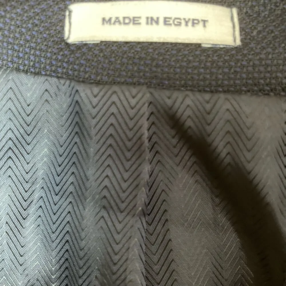 Joseph Abboud Blazer Mens 42 R ? Navy Blue REDA Italian Wool Buttons Super 110's
